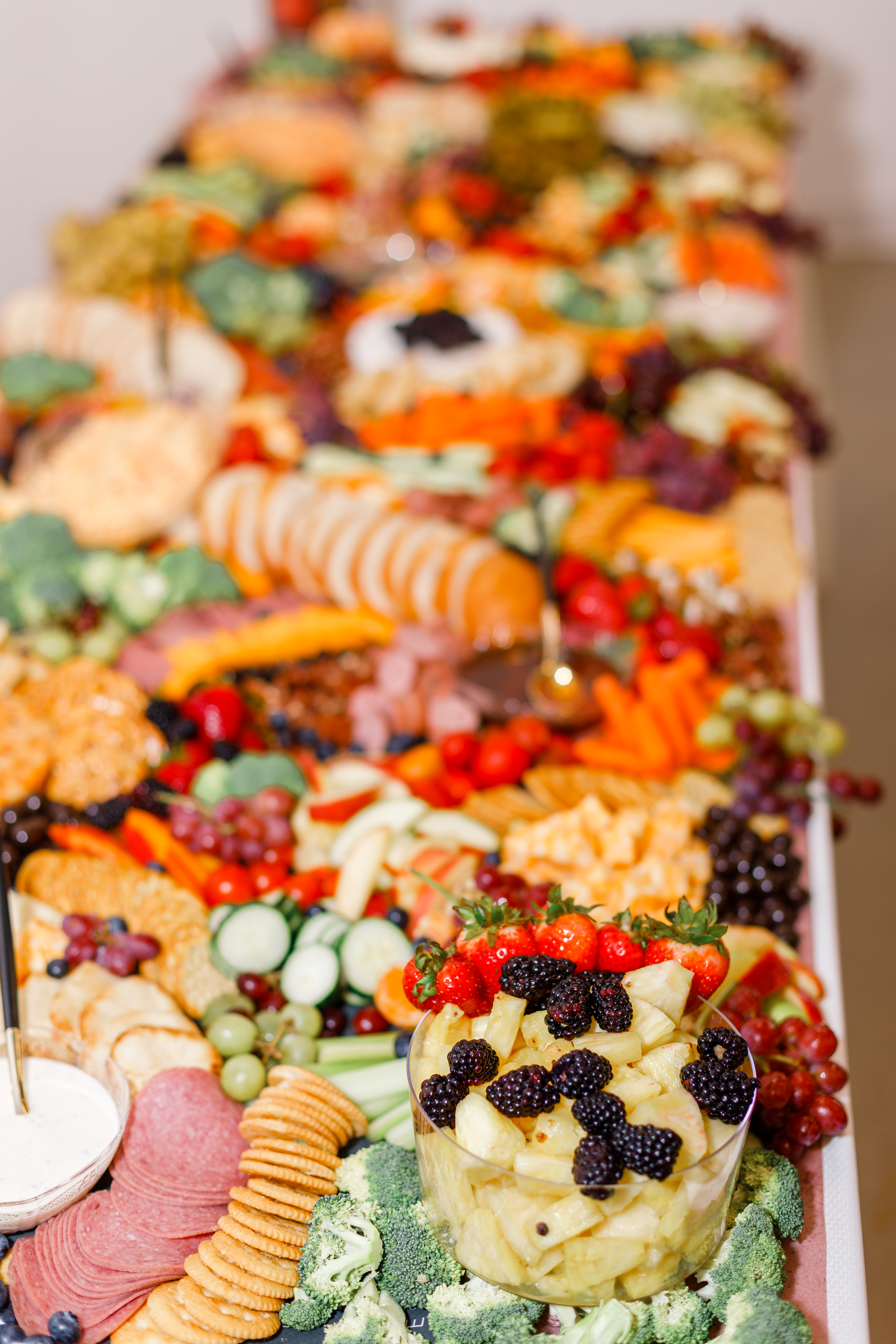 Cheese and crackers