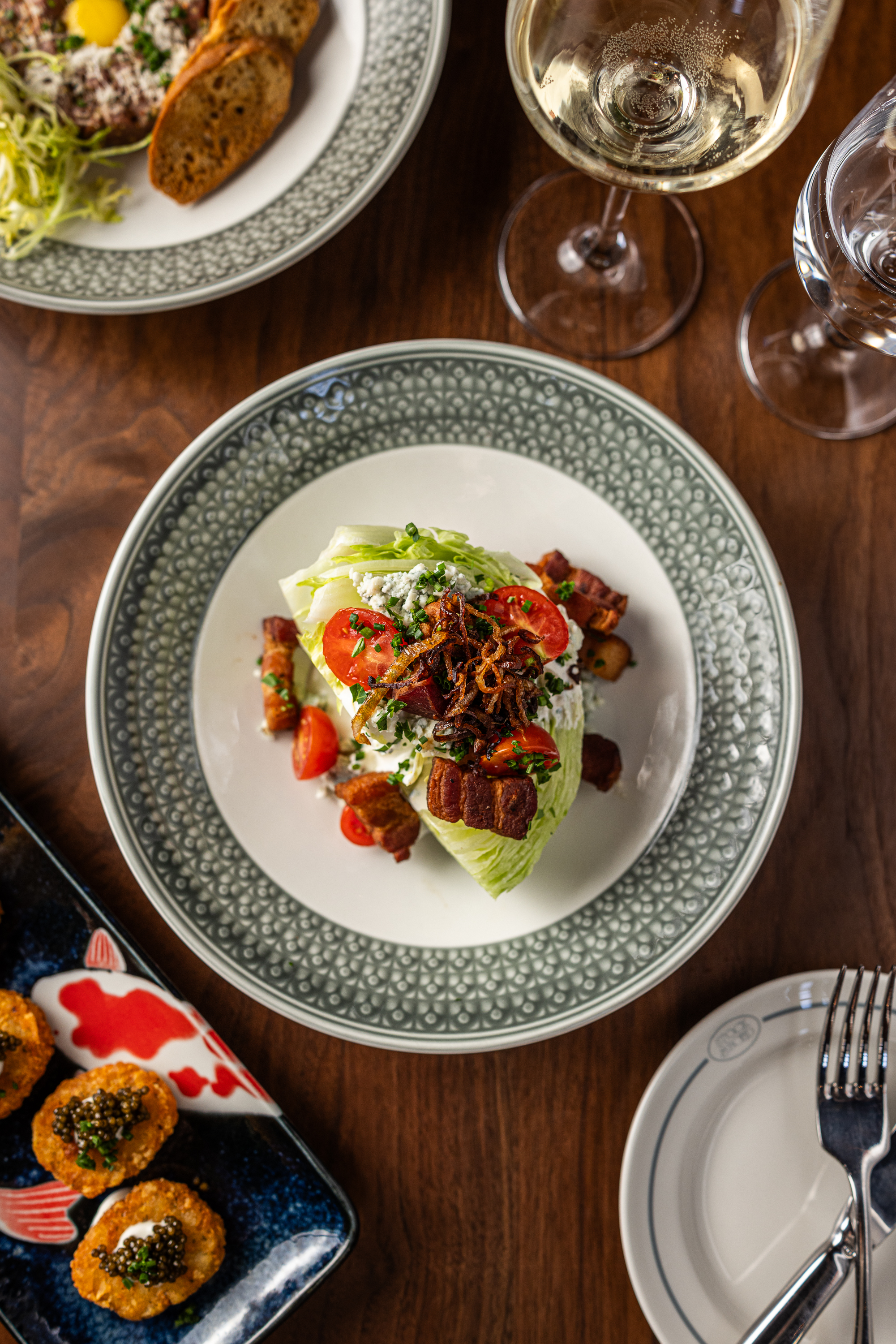 Iceberg Salad at Stock & Bond Restaurant Week Lunch