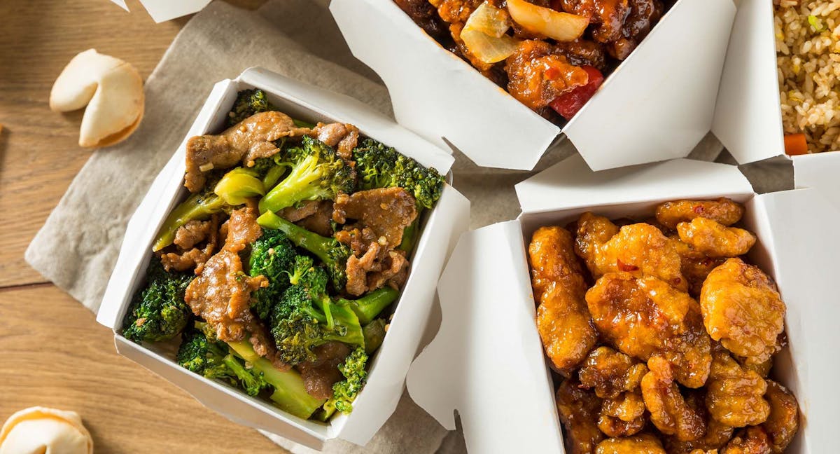 a close up of food