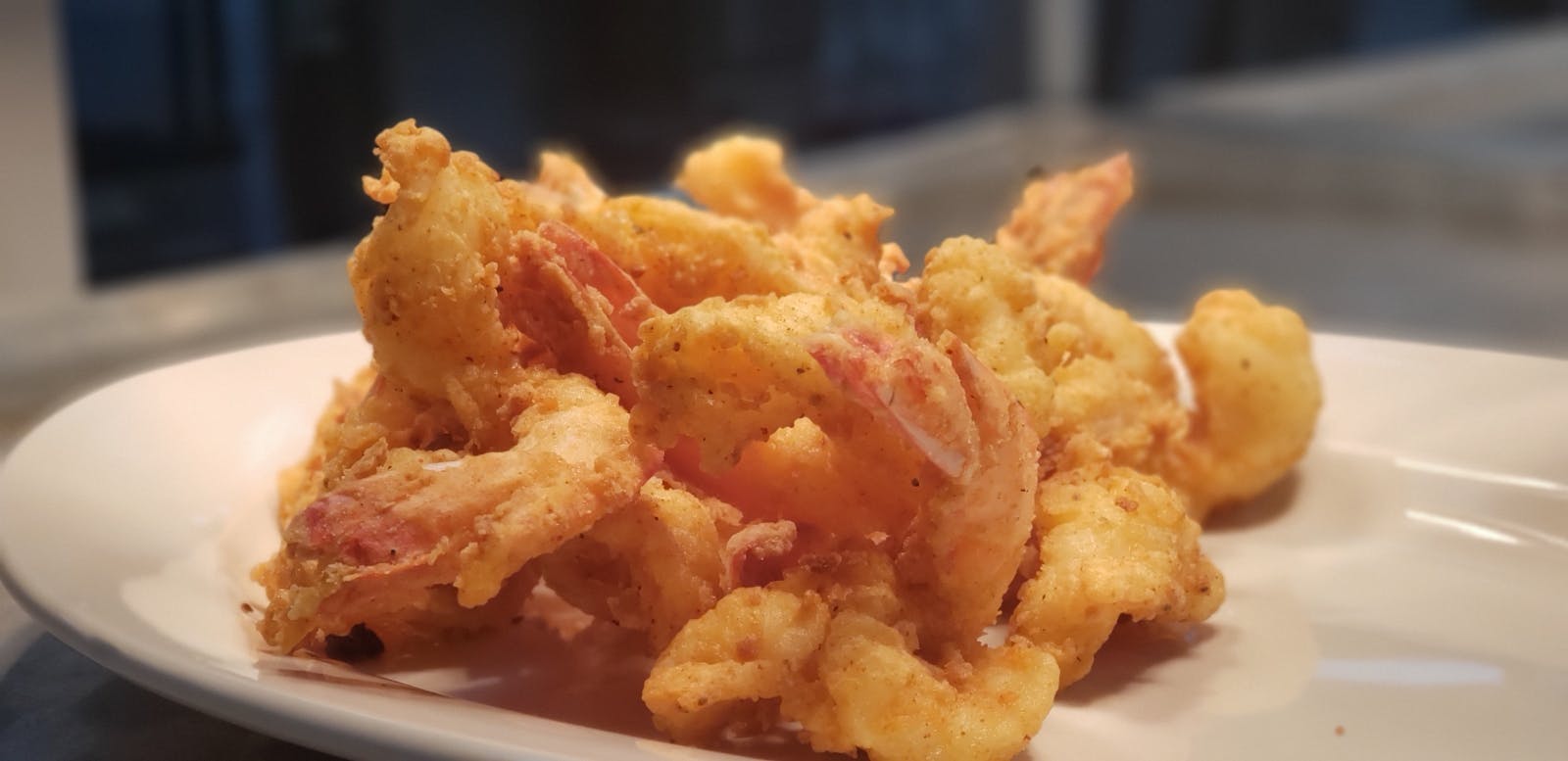 a close up of food on a plate