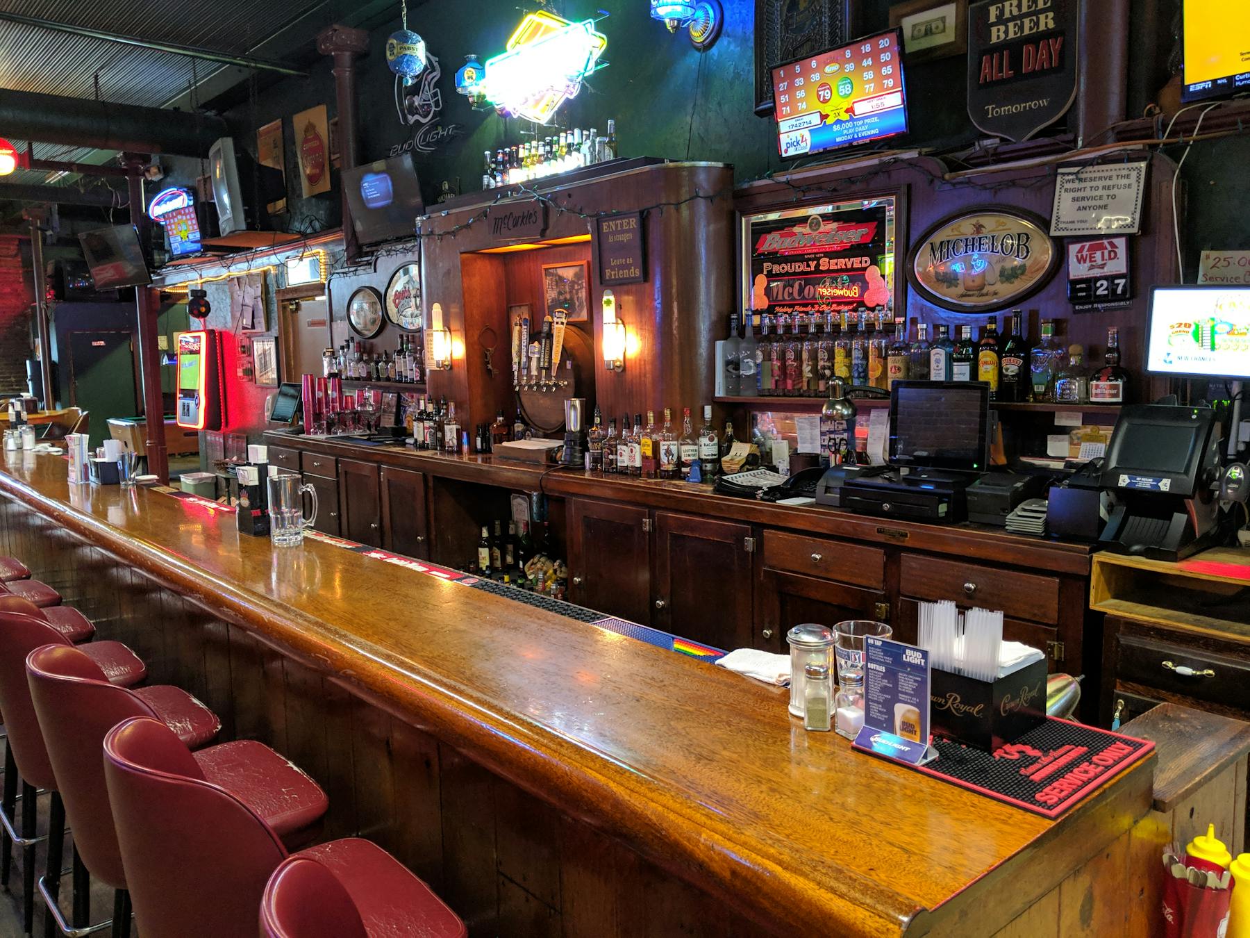 Internal view of restaurant