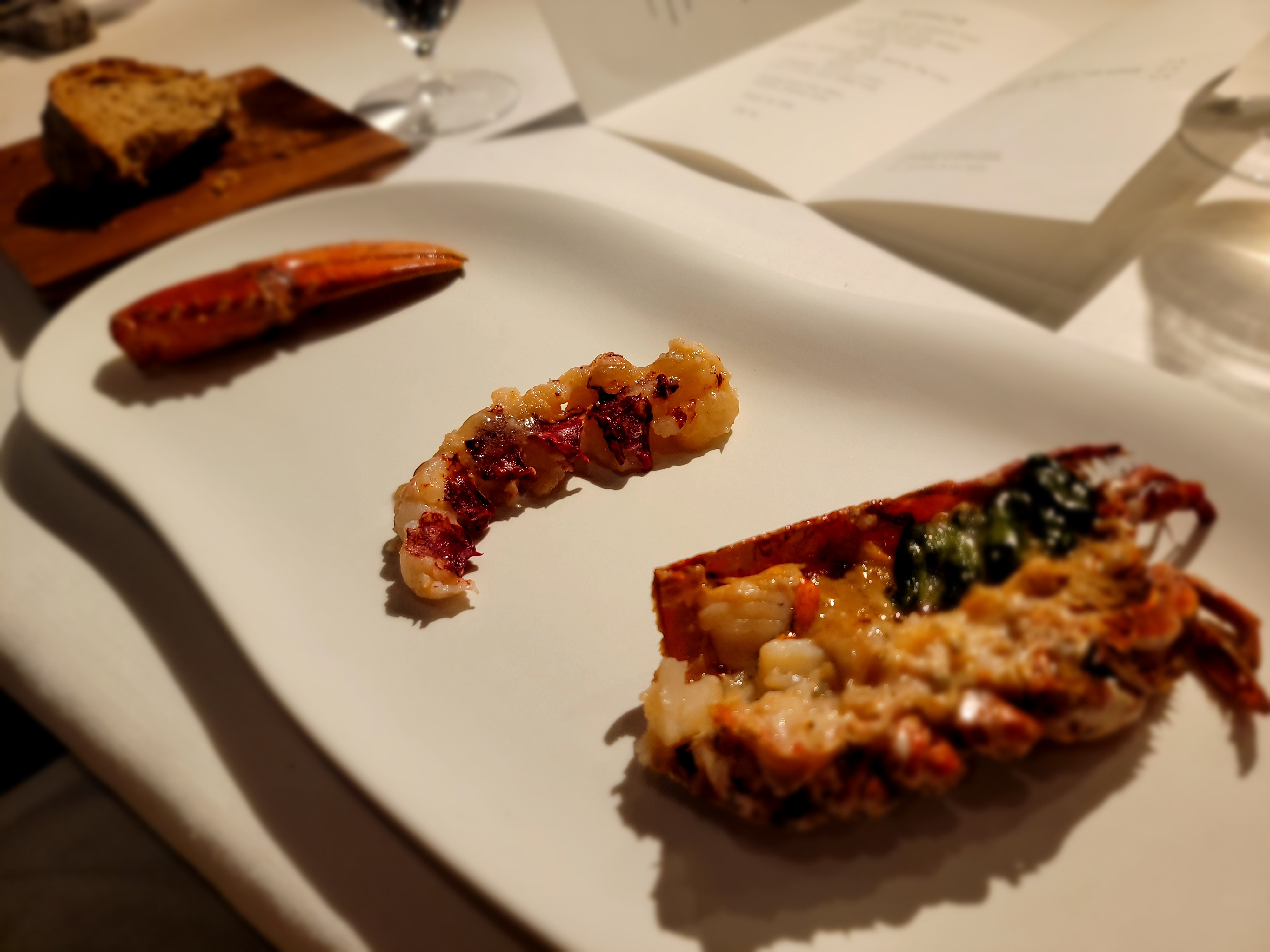 a piece of food on a plate