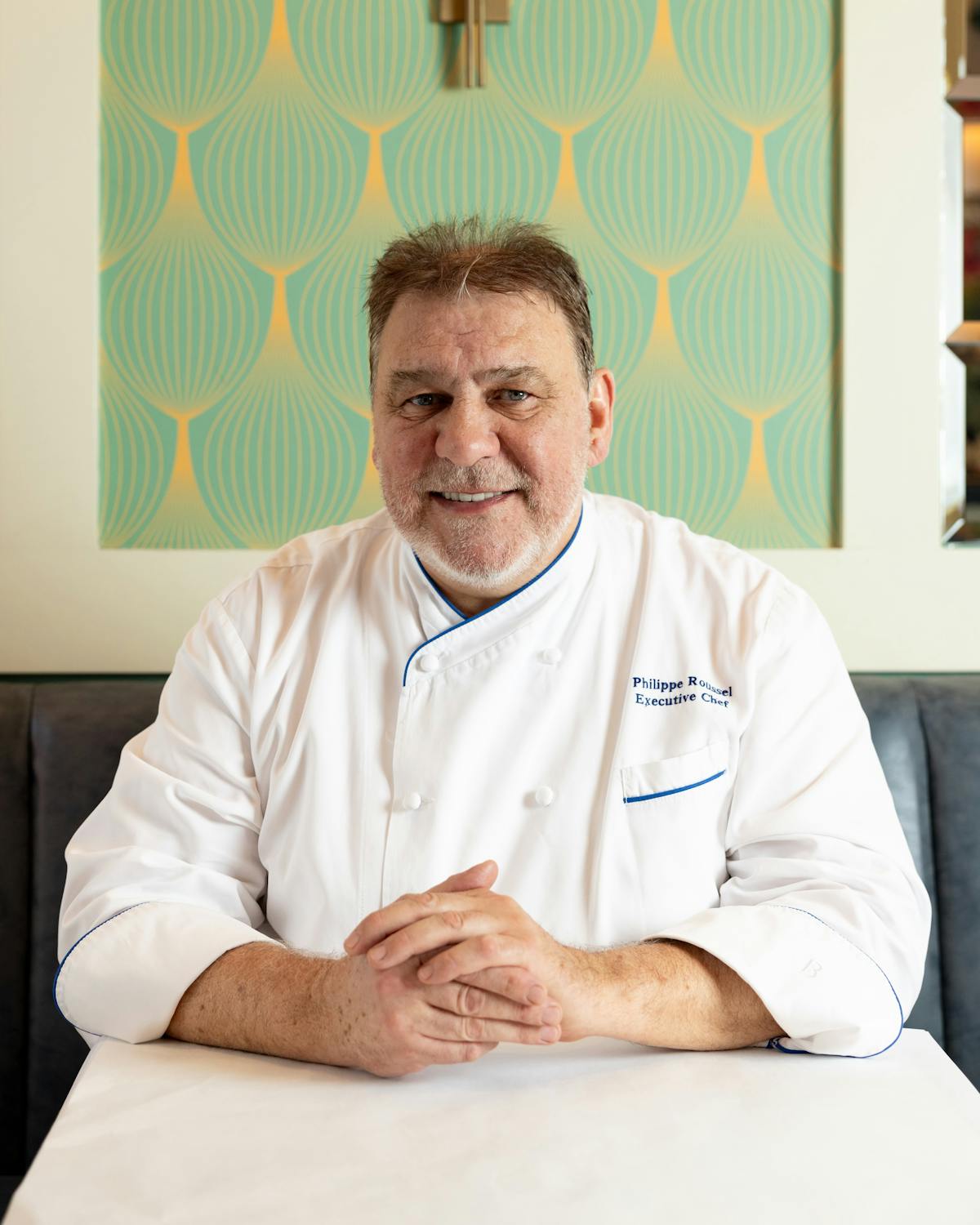 a portrait of Philippe Roussel