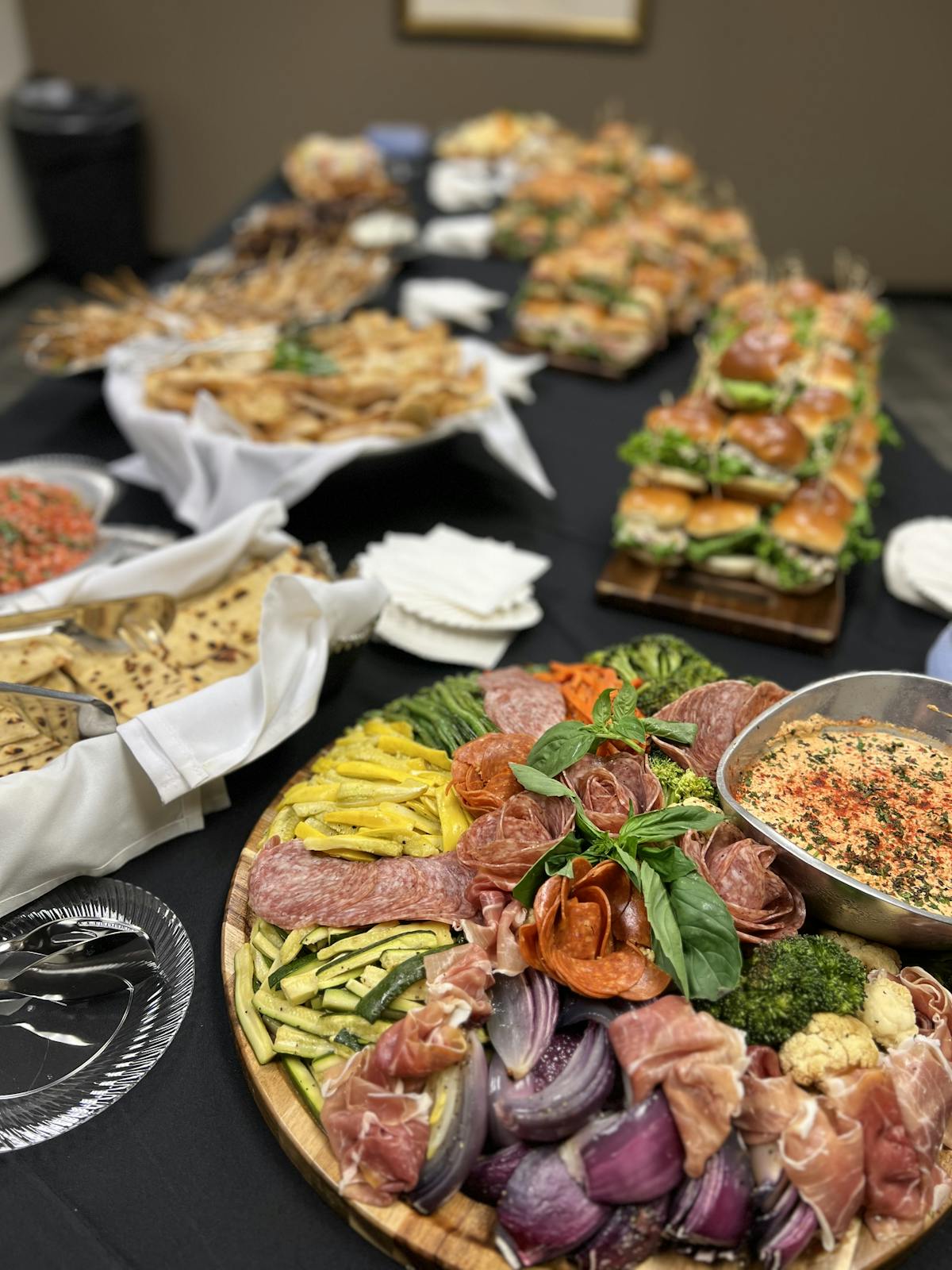 antipasto, catering