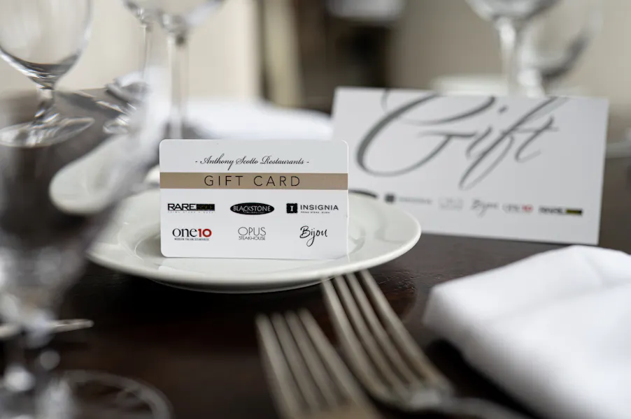 Gift Cards | Opus Steakhouse in Jericho, NY