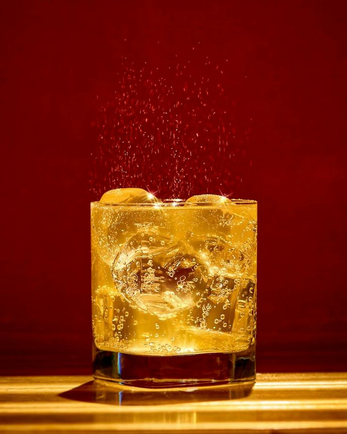 a glass of orange juice
