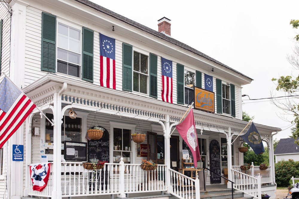 a large brick building