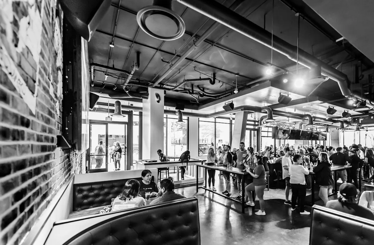 interior of the restaurant