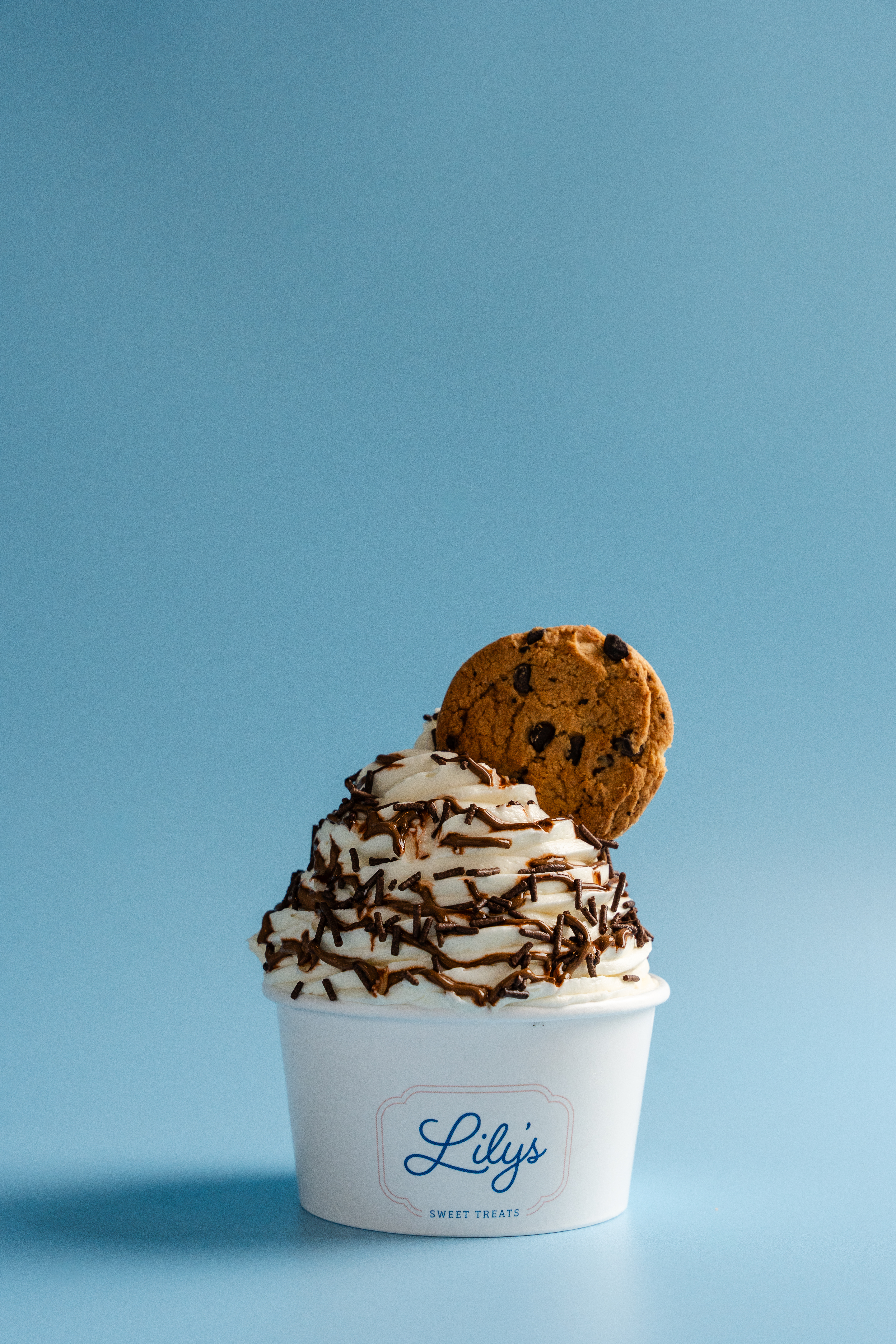 a large chocolate cake