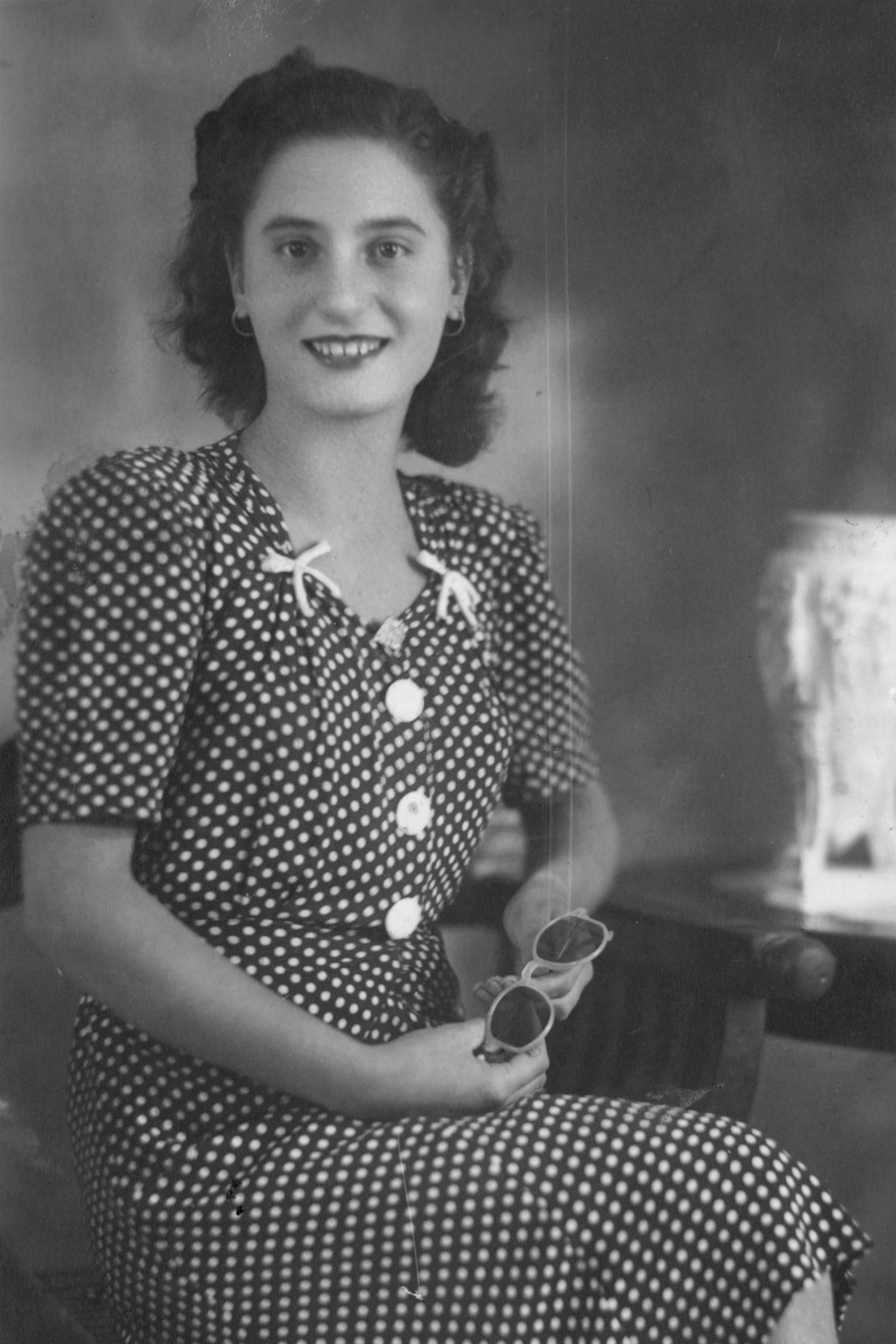 a woman posing for a picture