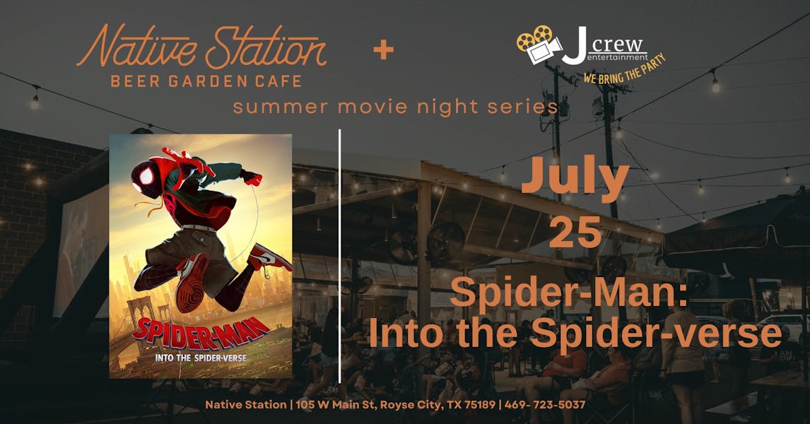 SpiderMan Into the Spiderverse Native Station (Summer Movie Series