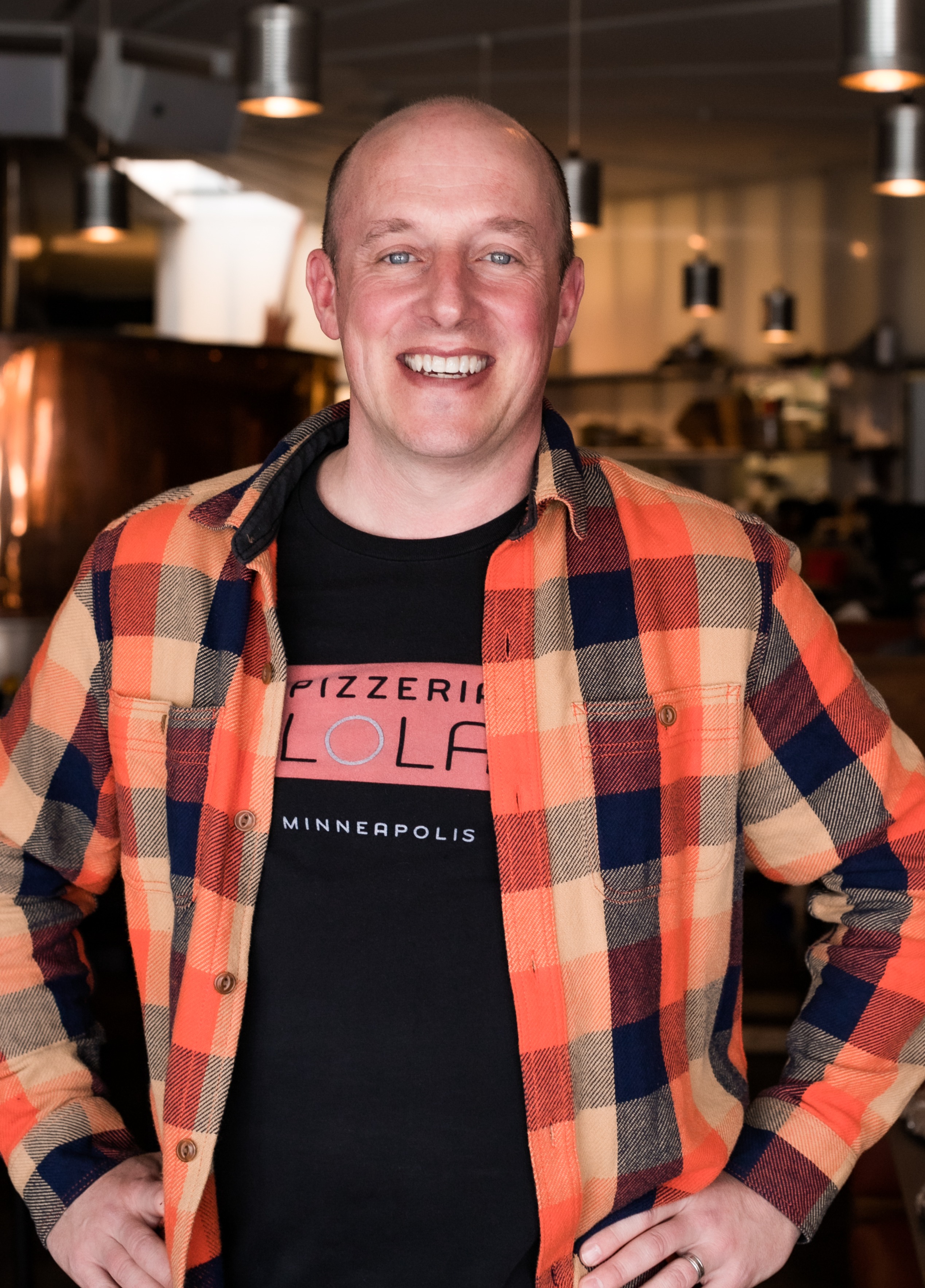 a person smiling for the camera