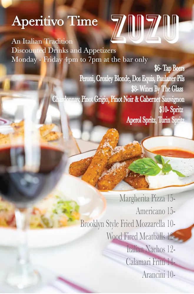 ZuZu happy hour