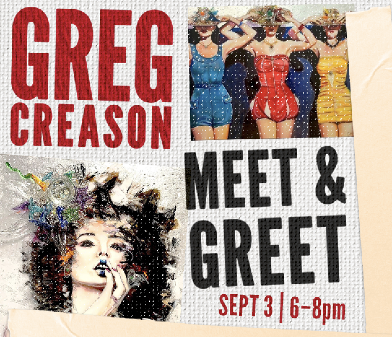 Artist Greg Creason, Live at The Vendue