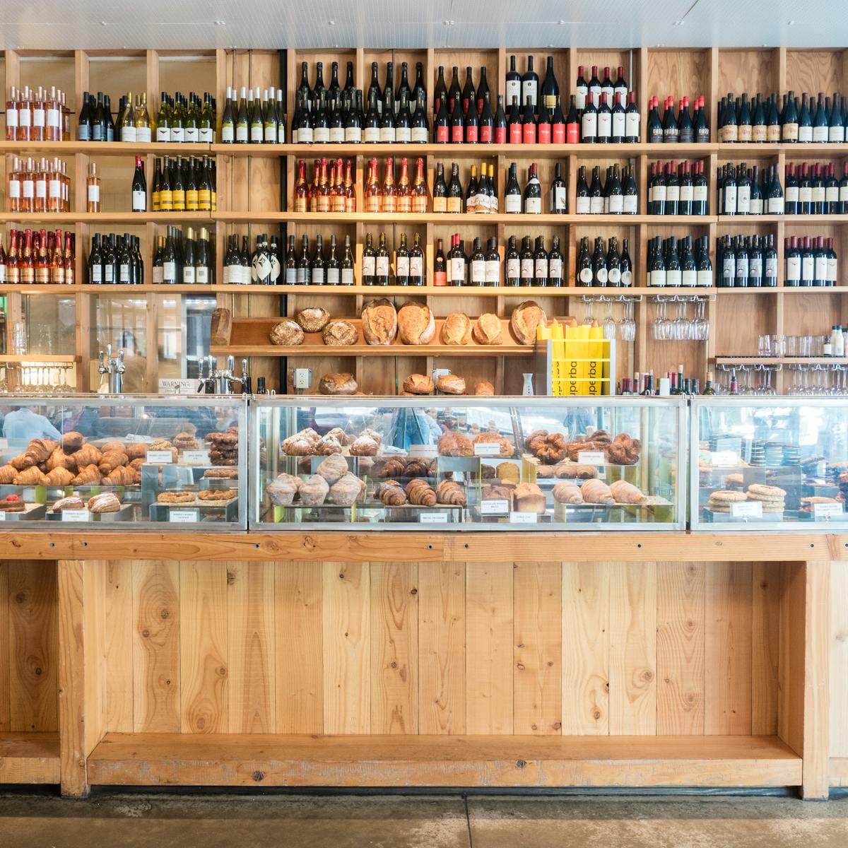 a store filled with lots of counter space