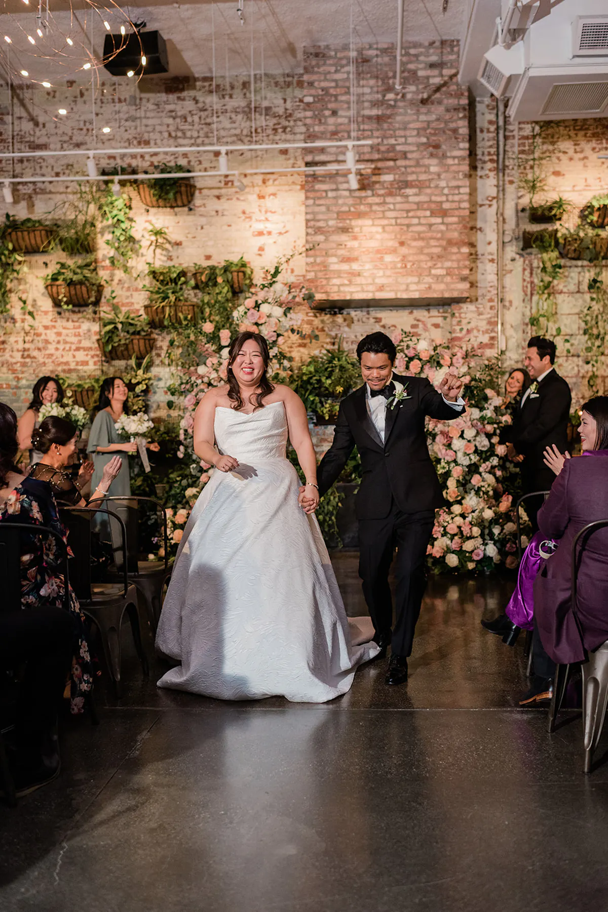 Brooklyn Winery Bride and Groom