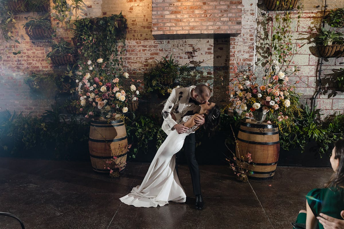 a person standing in front of a building