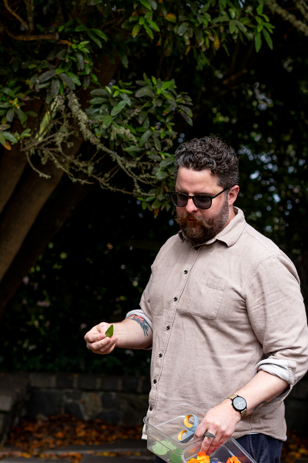 a man holding a skateboard