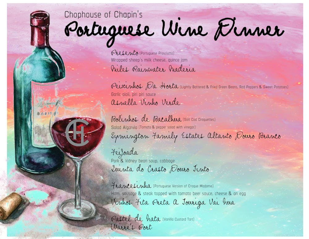a bottle of wine