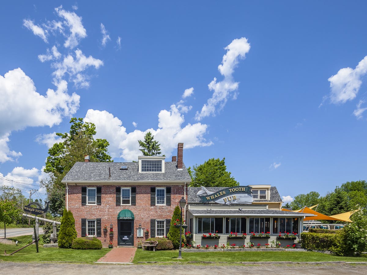 a large brick building