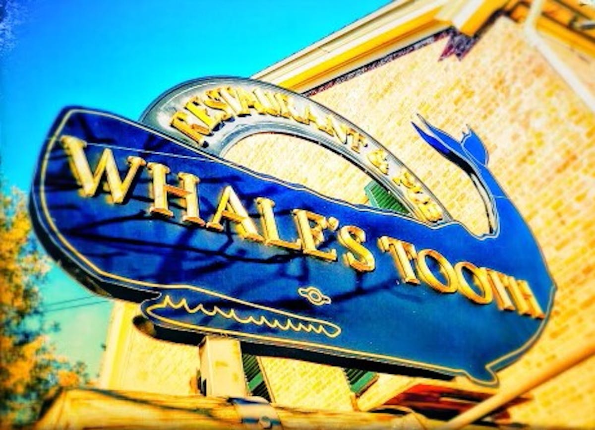 a close up of a sign
