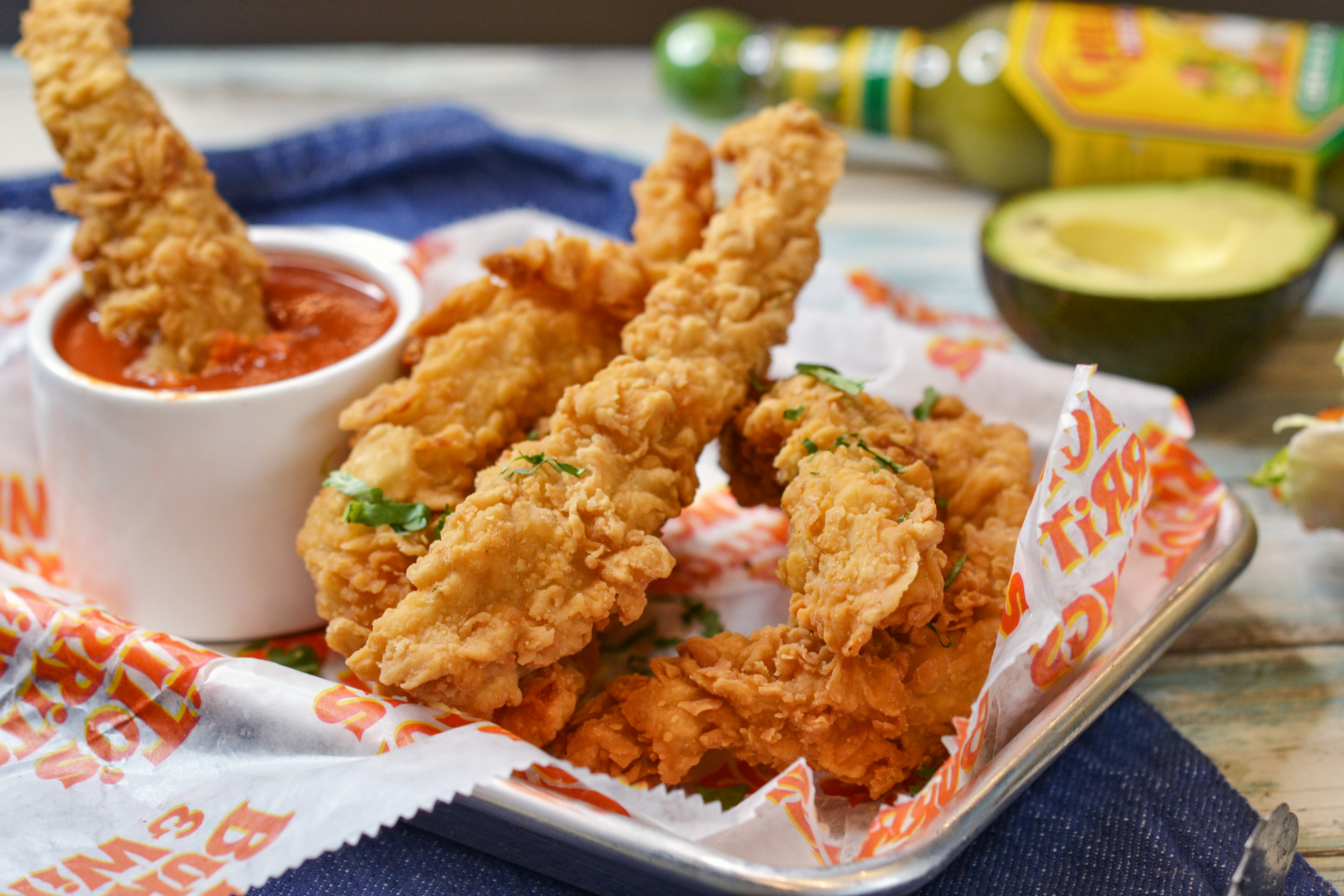 a plate of food on a table