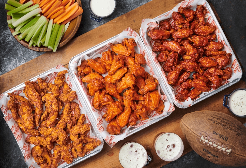 a plate of food on a table