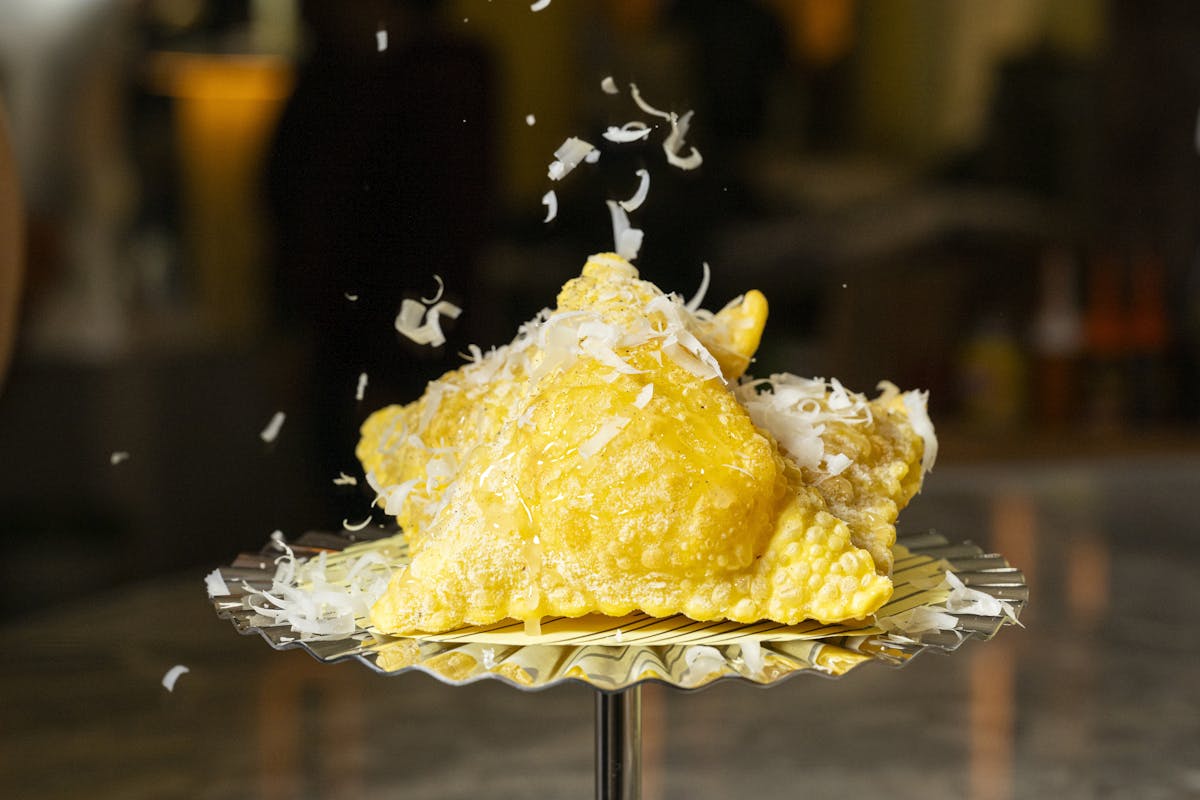 a piece of cake sitting on top of a table
