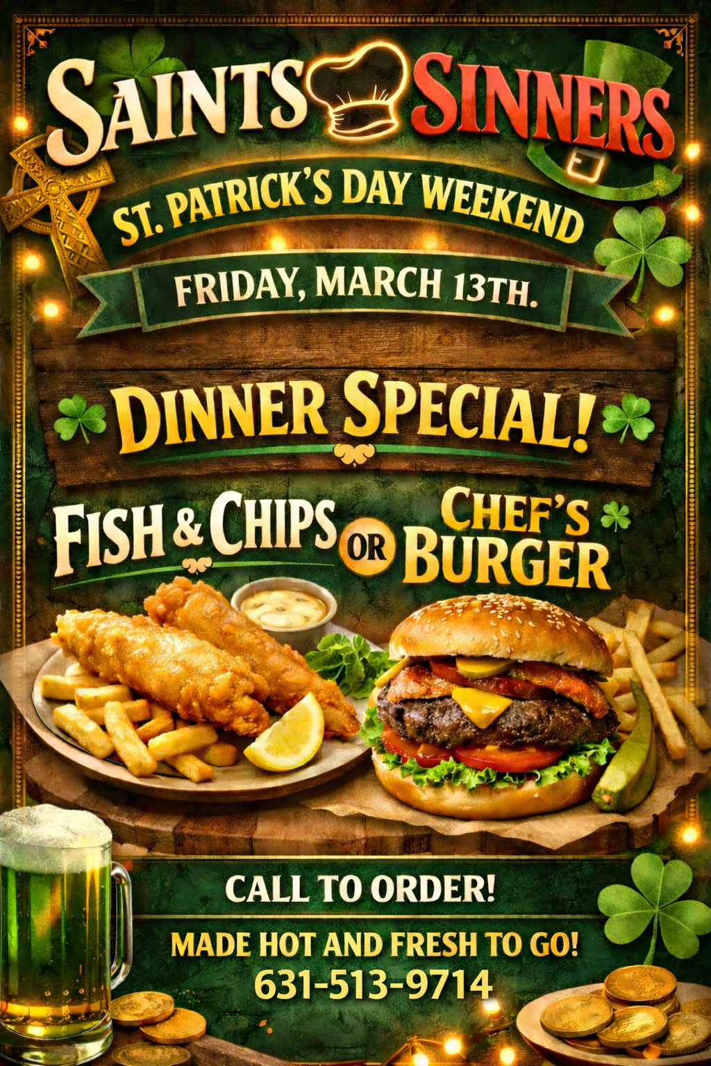 a poster for a restaurant