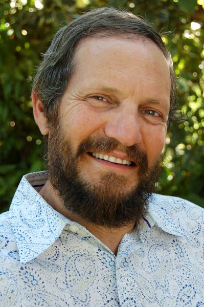 a close up of a man