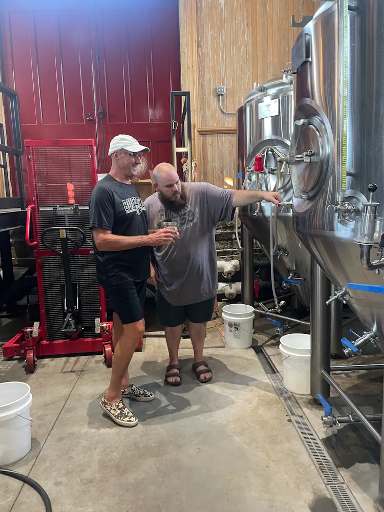 New Brew Testing at Upper Depot Brewing Co