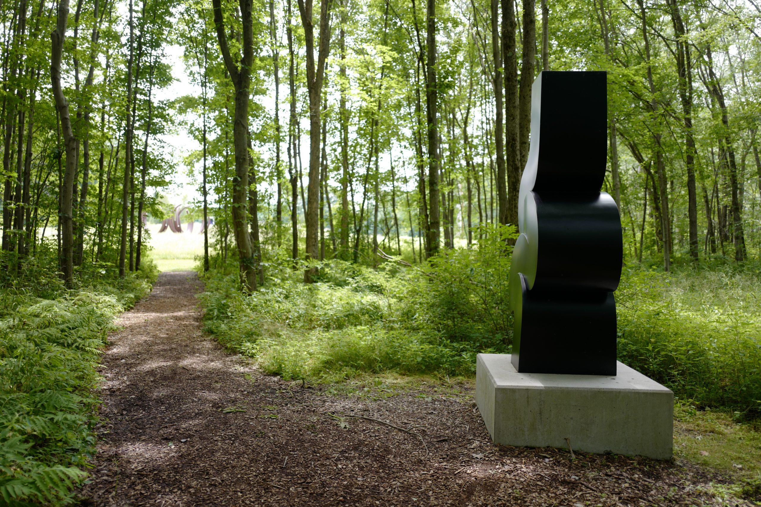 Outdoor sculpture at Art Omi in Ghent, New York