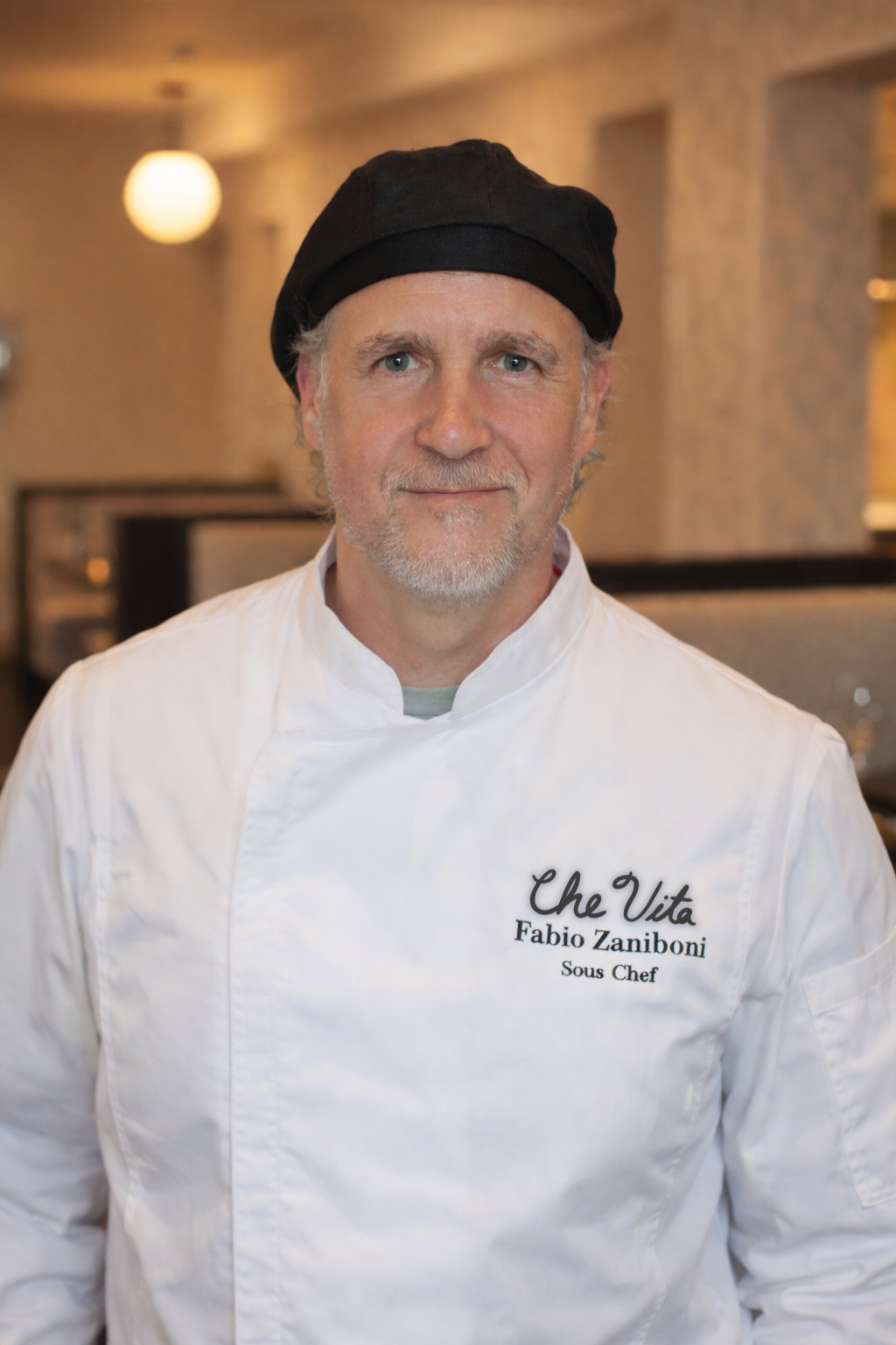 Che Vita Restaurant's Sous Chef - Fabio Zaniboni pictured