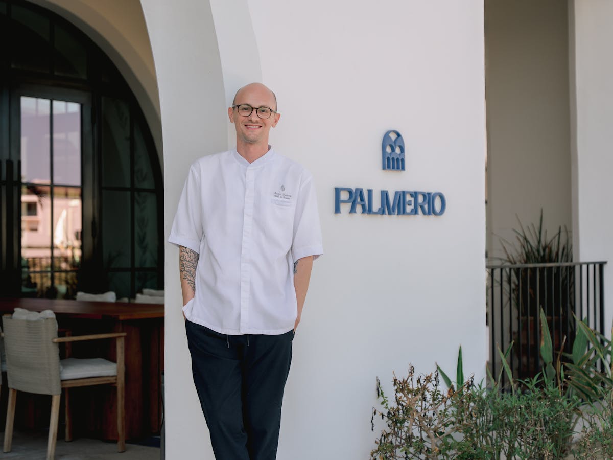 a man standing in a room