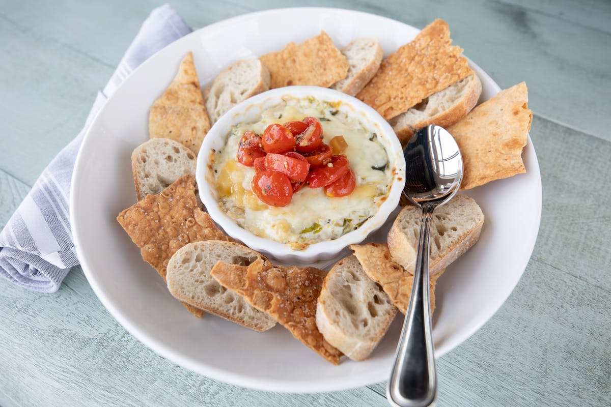 a plate of food