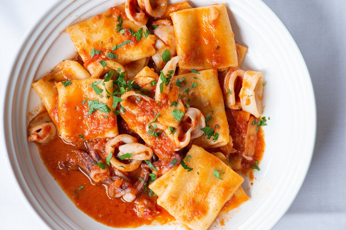 a plate of food