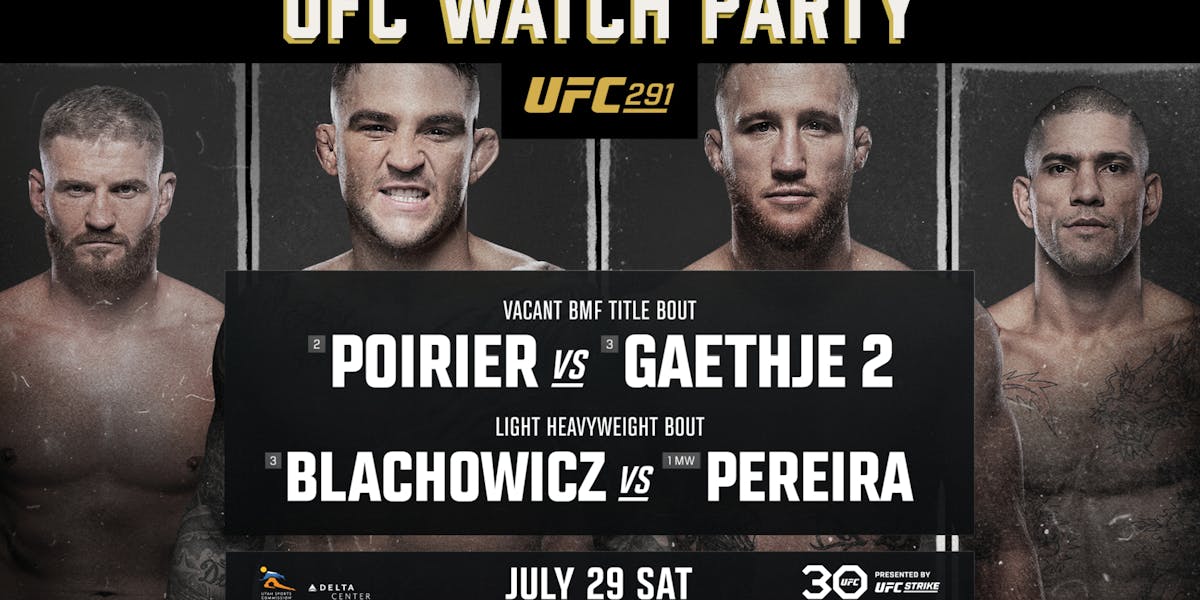 UFC 291 Fights at the House