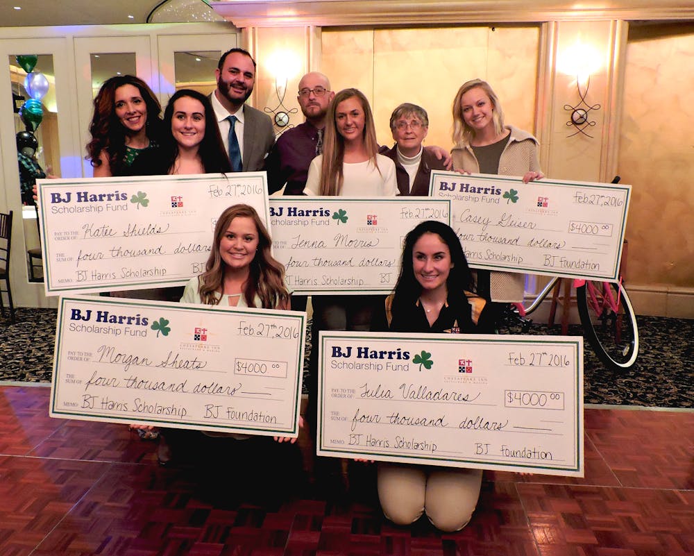 Gianmarco Martuscelli et al. posing for a photo