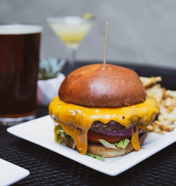 A Serious Contender For Best Hamburger In Austin Cedar Door