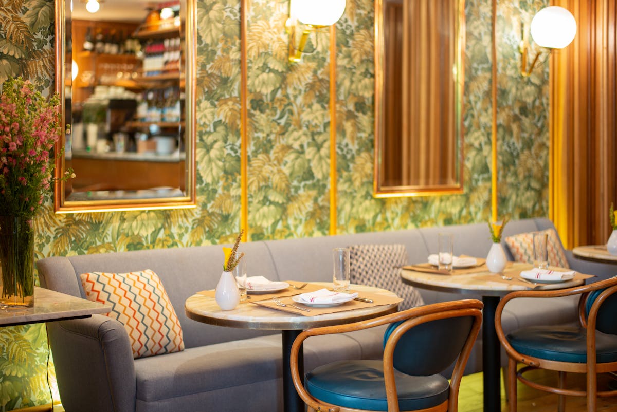 indoor dining room
