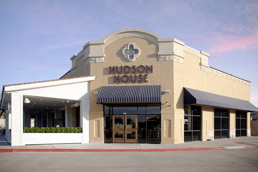 a clock on the side of a building