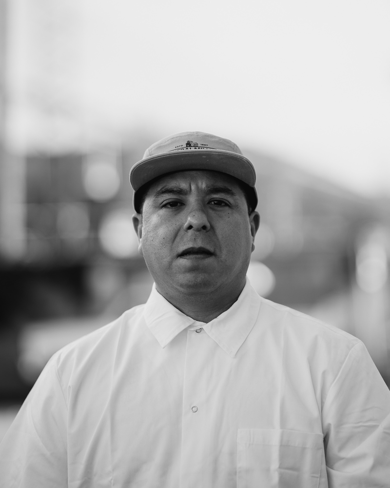 a man in a white shirt