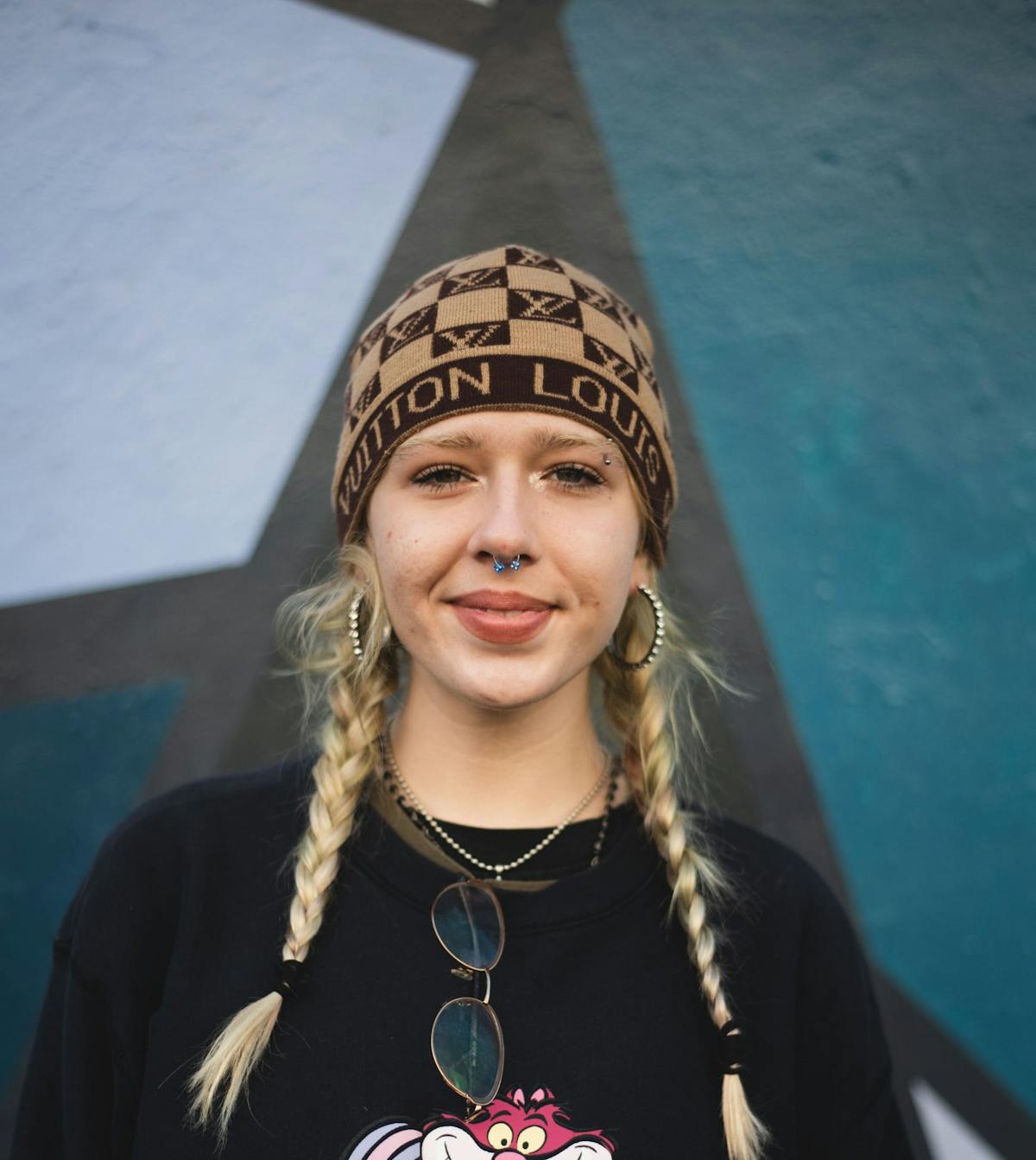 a person posing for the camera