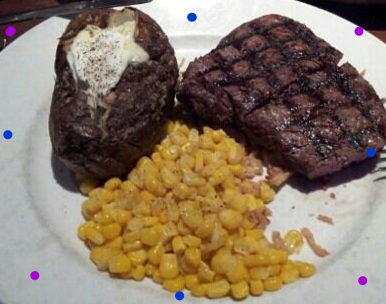 a plate of food