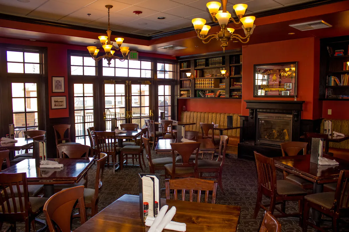 a dining room table