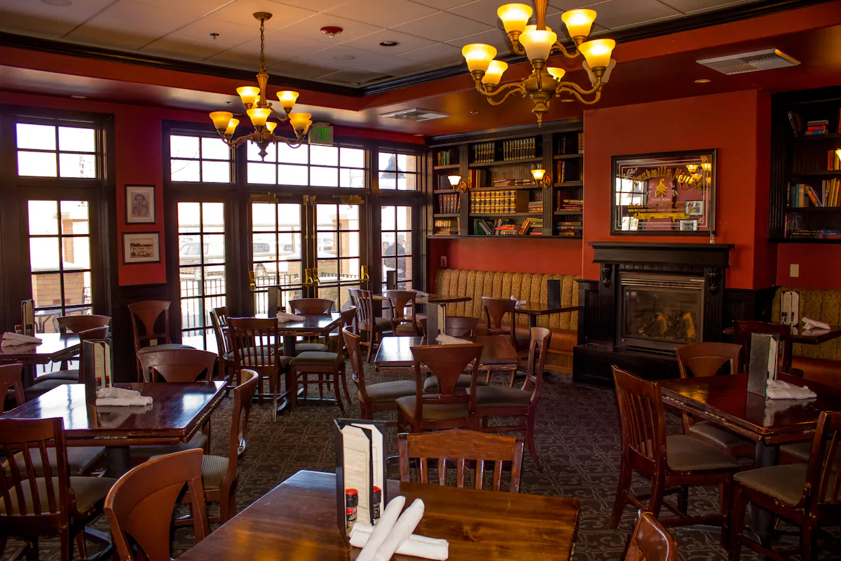 a dining room table