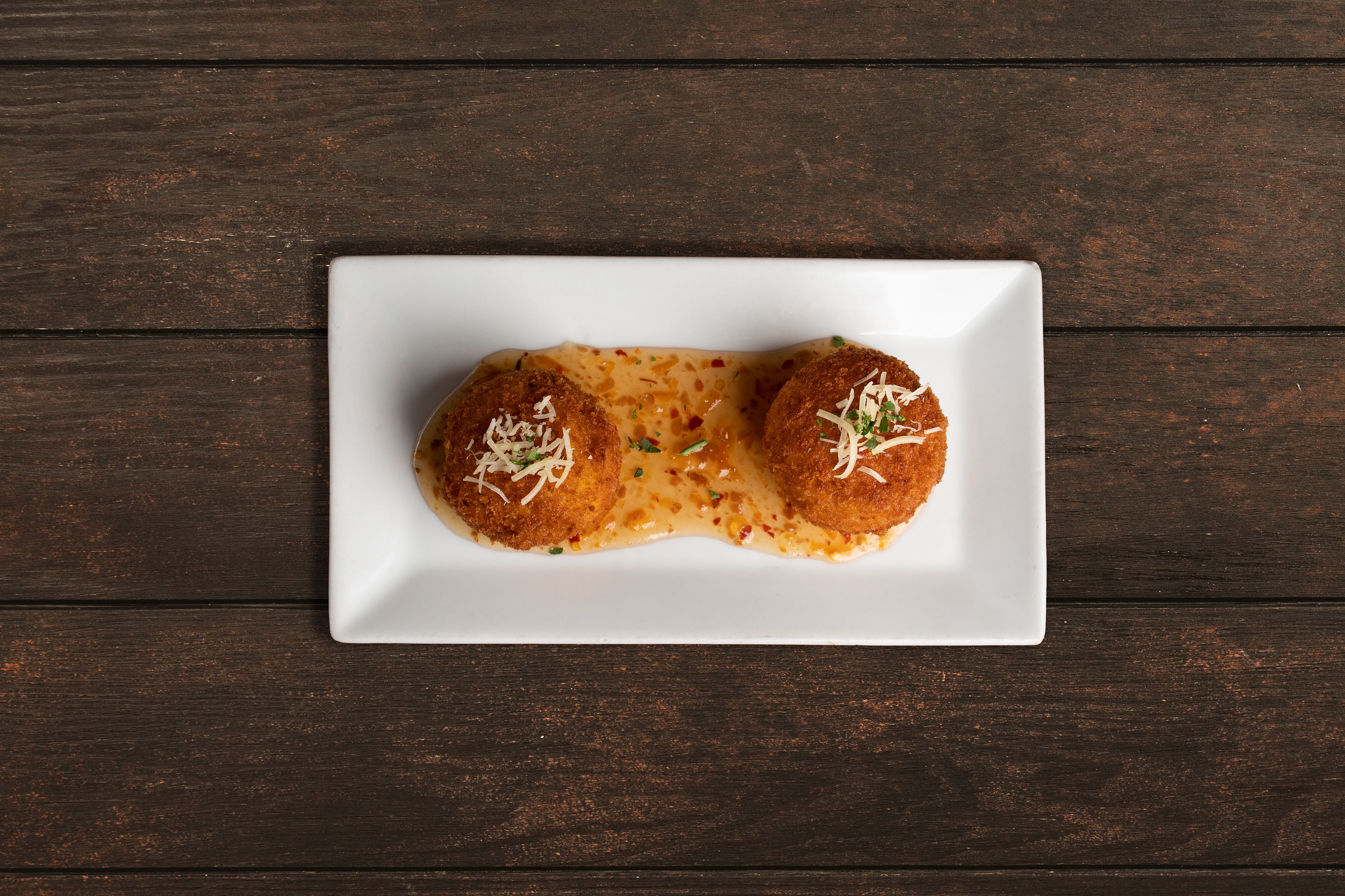 a close up of a plate of food