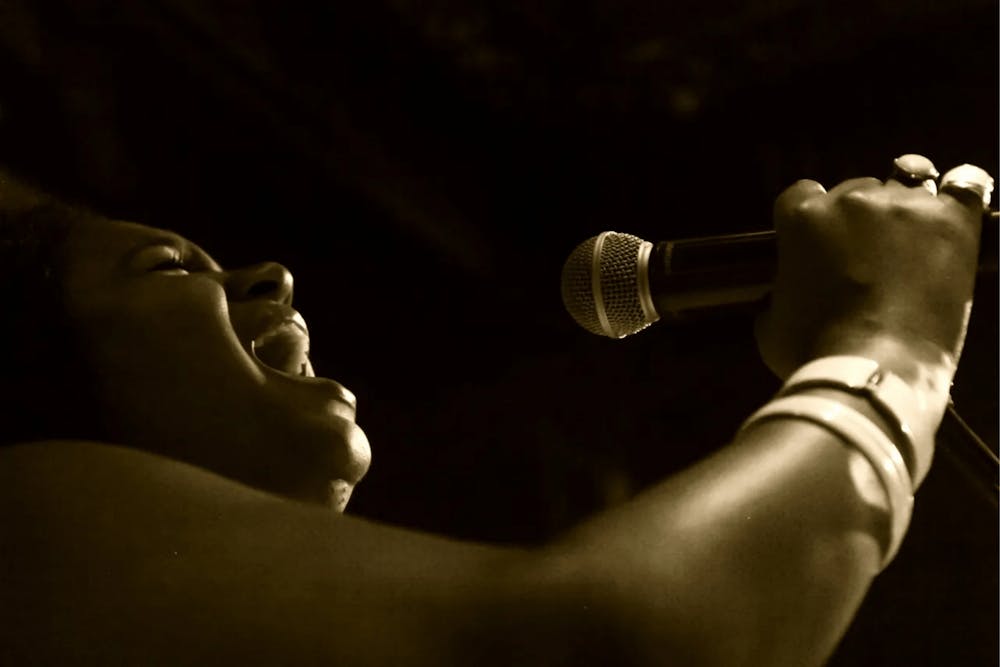 a group of people posing for the camera