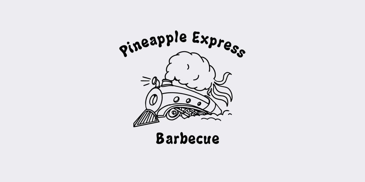 Pineapple Express Barbecue restaurant logo - View nutrition facts, calories, and macros for menu items at 1 Lackawanna Plz Montclair, NJ 07042