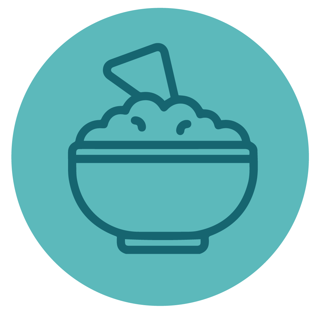 Chips and dip icon